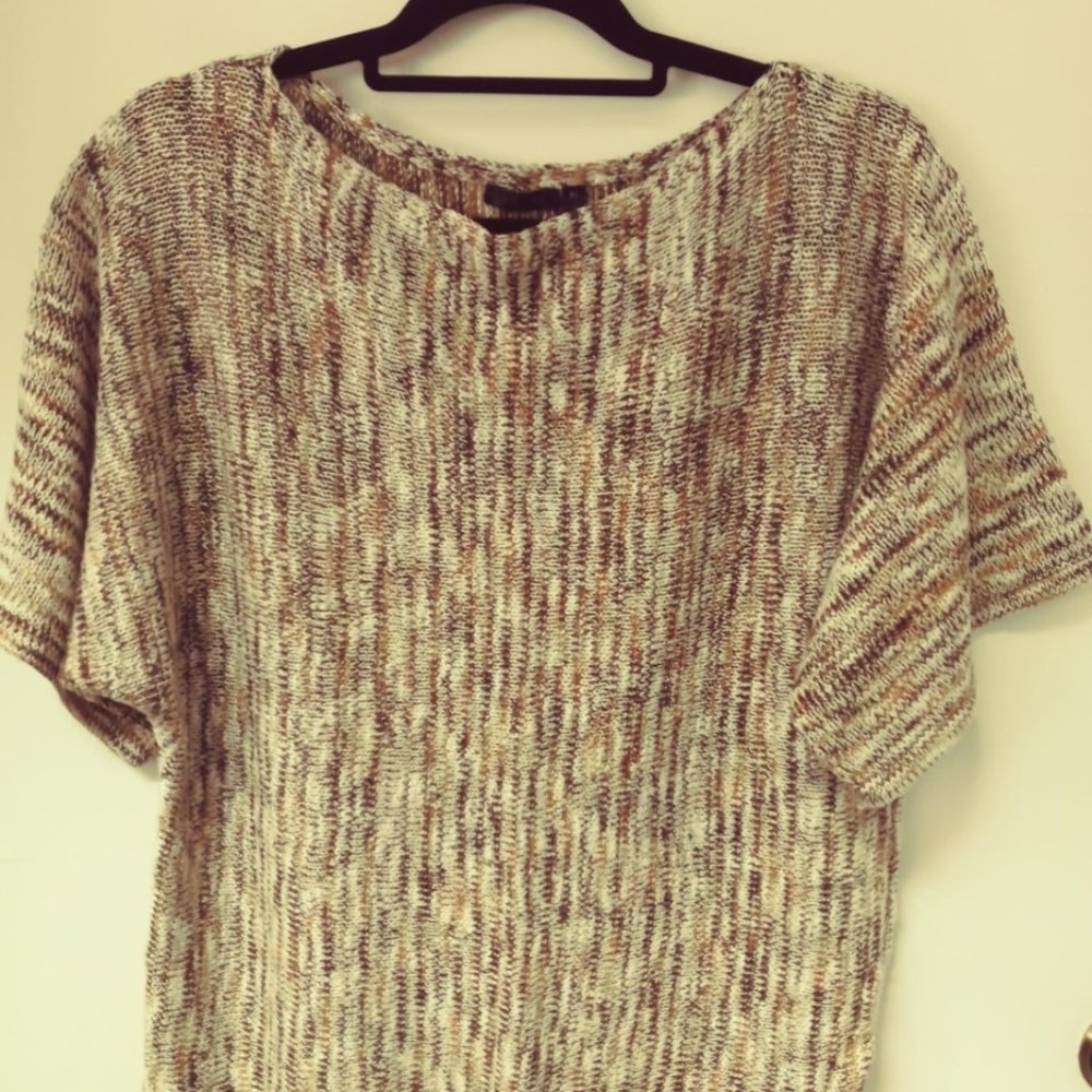 HANNAH Women's sweater, brown tones, Size XL